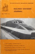 Book cover of Railway Division Journal by The Institution of Mechanical Engineers